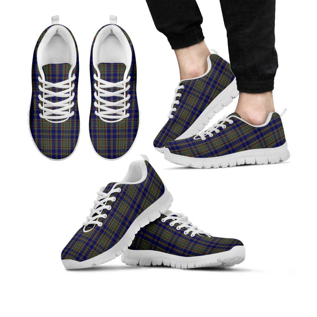 Kildare County Ireland Tartan Sneakers - Tartan Vibes Clothing