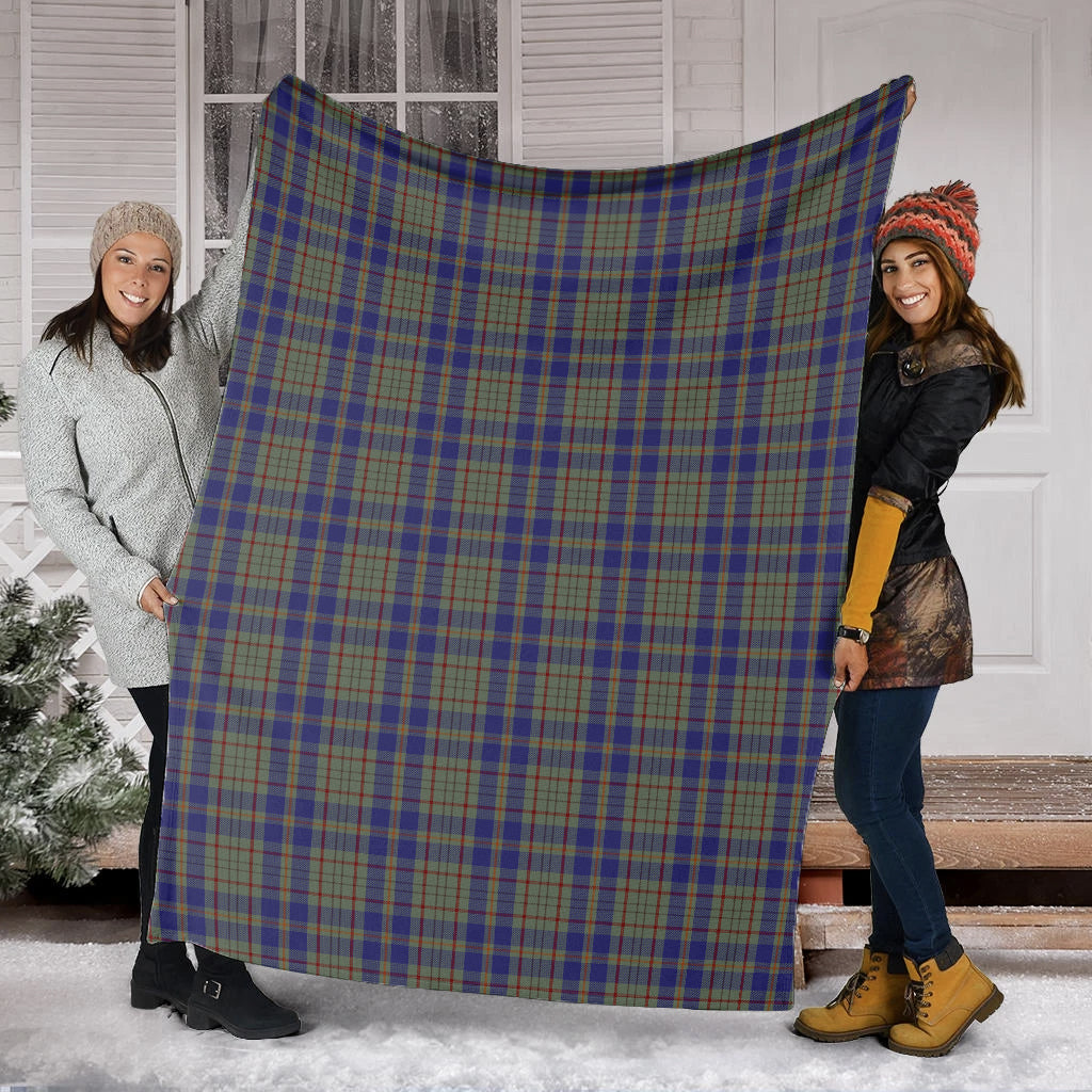Kildare County Ireland Tartan Blanket - Tartan Vibes Clothing