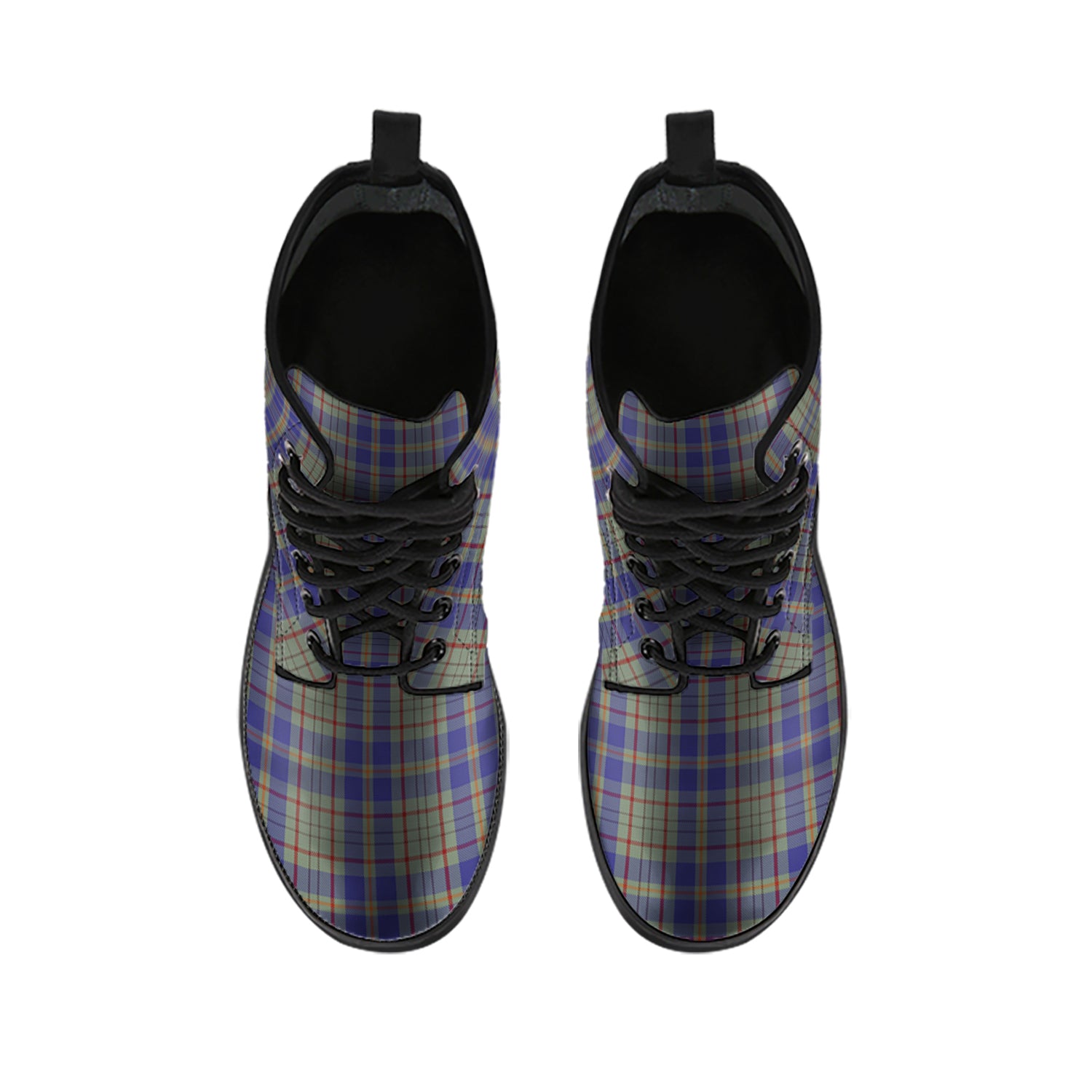 Kildare County Ireland Tartan Leather Boots - Tartan Vibes Clothing