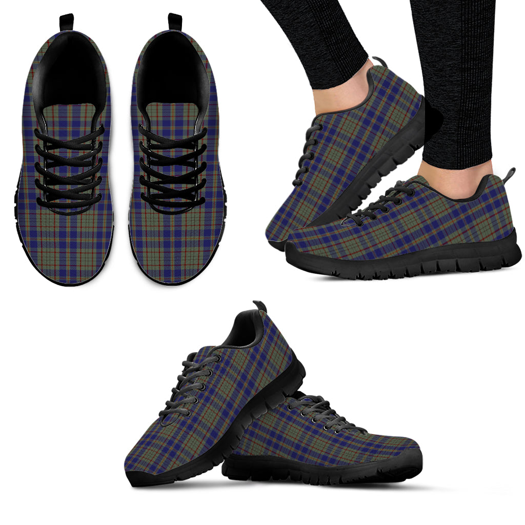 Kildare County Ireland Tartan Sneakers - Tartan Vibes Clothing