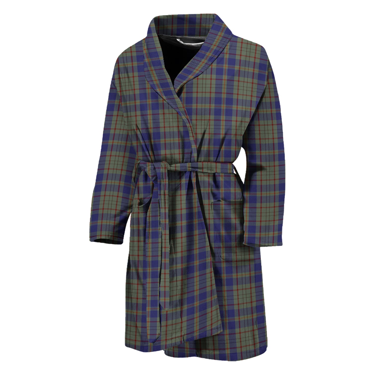 Kildare County Ireland Tartan Bathrobe - Tartan Vibes Clothing