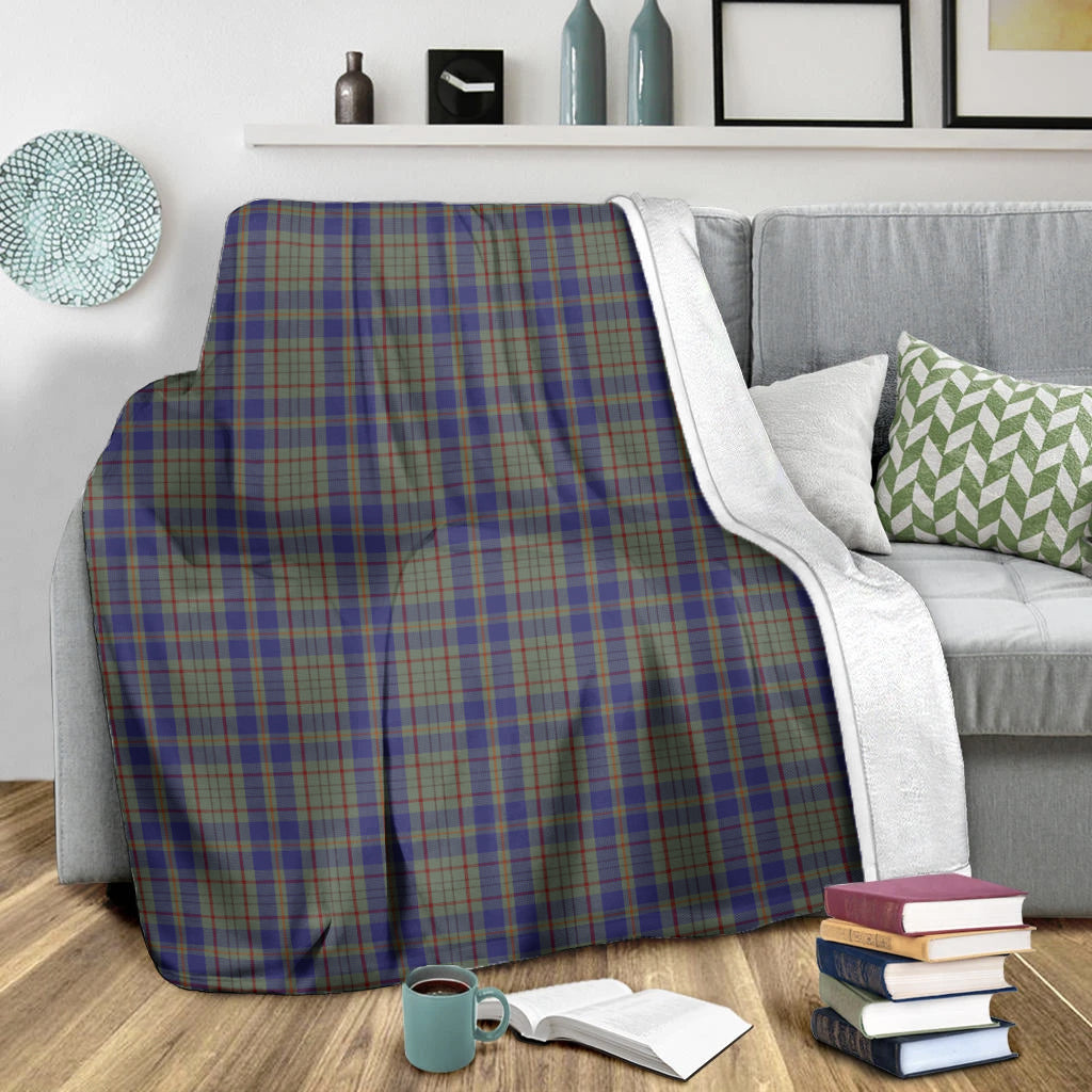 Kildare County Ireland Tartan Blanket - Tartan Vibes Clothing