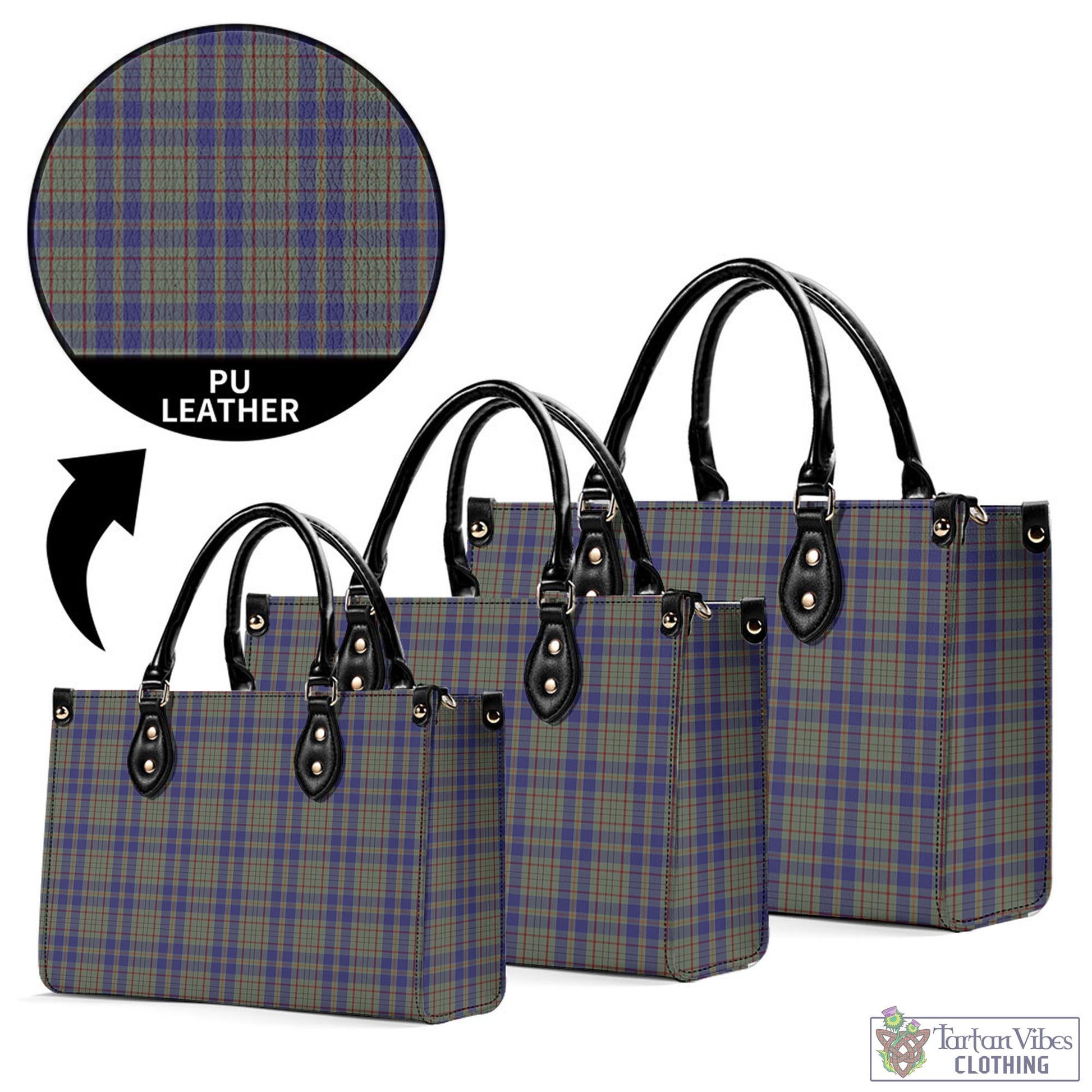 Tartan Vibes Clothing Kildare County Ireland Tartan Luxury Leather Handbags