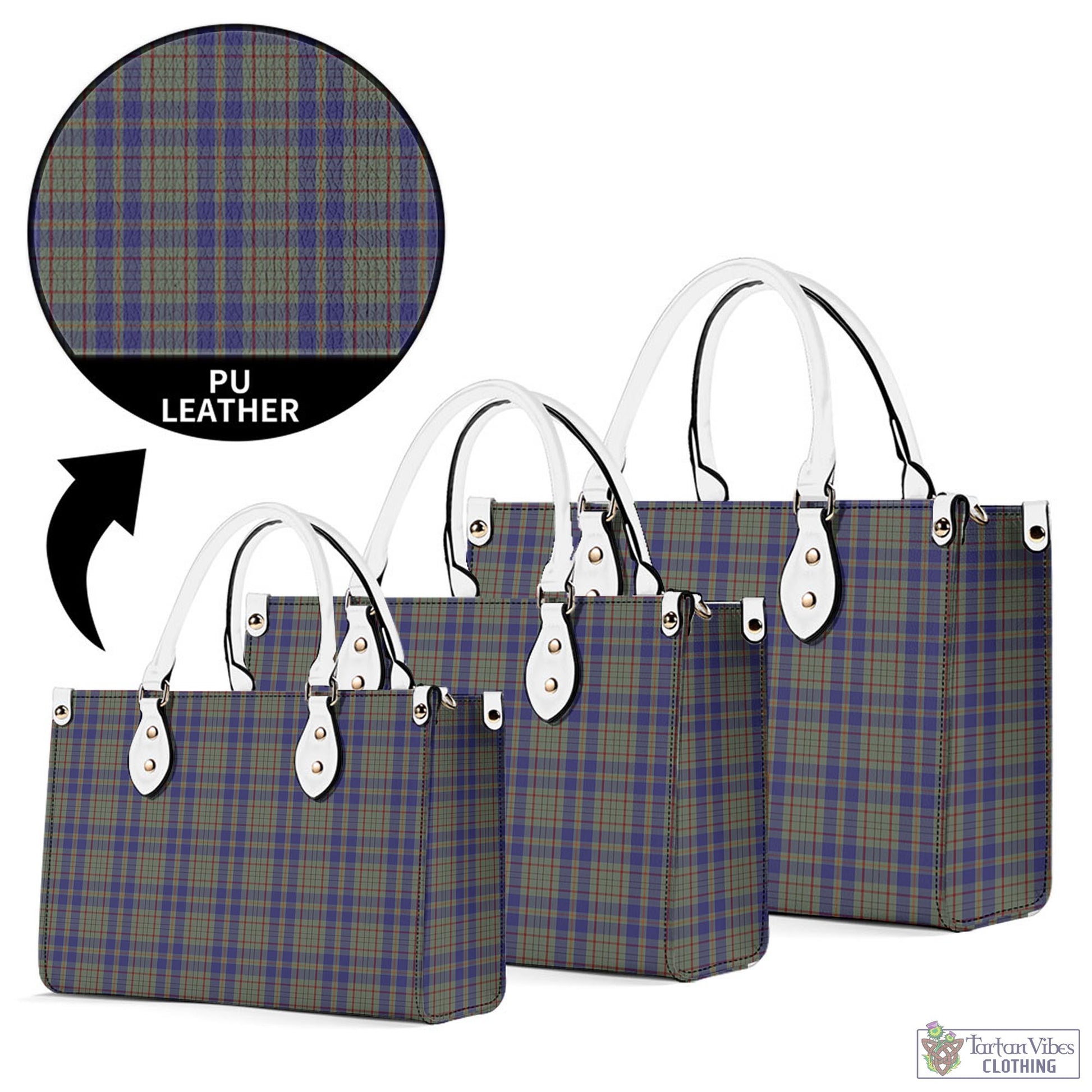 Tartan Vibes Clothing Kildare County Ireland Tartan Luxury Leather Handbags