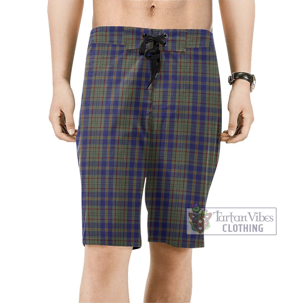 Kildare County Ireland Tartan Men's Board Shorts Men - Tartan Vibes Clothing