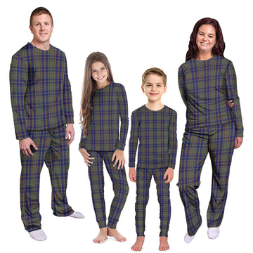 Kildare County Ireland Tartan Pajamas Family Set