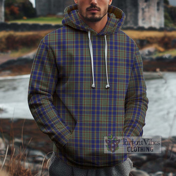 Kildare County Ireland Tartan Cotton Hoodie