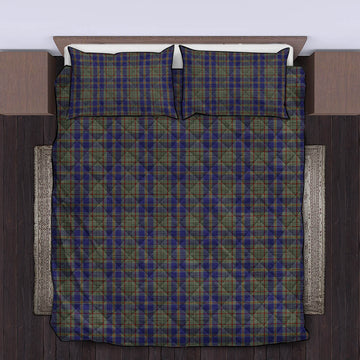 Kildare County Ireland Tartan Quilt Bed Set