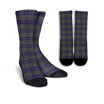 Kildare County Ireland Tartan Crew Socks Crew Socks - Tartan Vibes Clothing