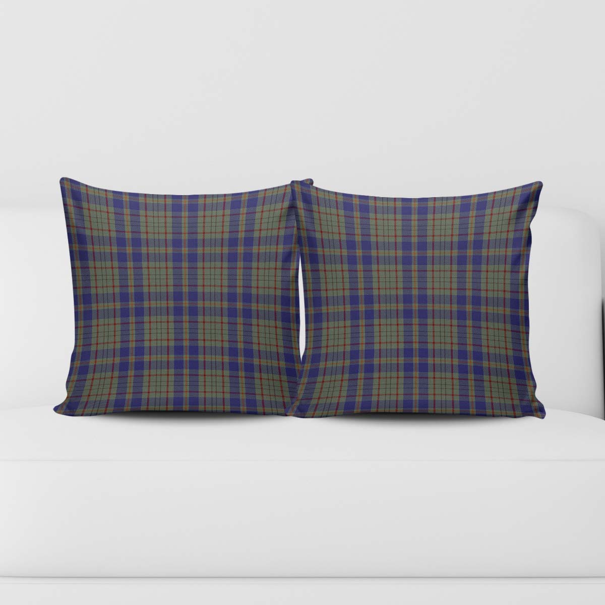 Kildare County Ireland Tartan Pillow Cover Square Pillow Cover - Tartanvibesclothing