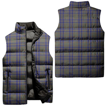 Kildare County Ireland Tartan Sleeveless Puffer Jacket