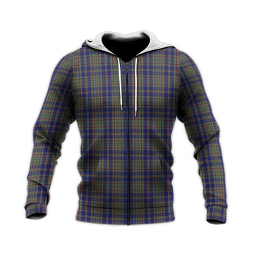 Kildare County Ireland Tartan Knitted Hoodie