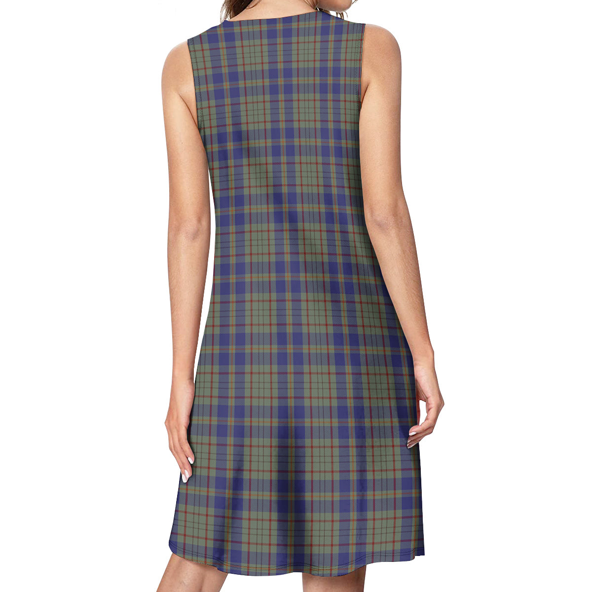 Kildare County Ireland Tartan Womens Casual Dresses - Tartanvibesclothing
