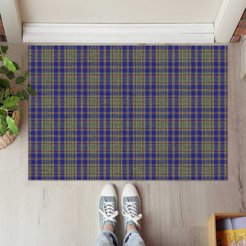 Kildare County Ireland Tartan Rubber Doormat