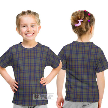 Kildare County Ireland Tartan Kid T-Shirt