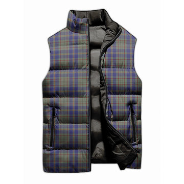 Kildare County Ireland Tartan Sleeveless Puffer Jacket