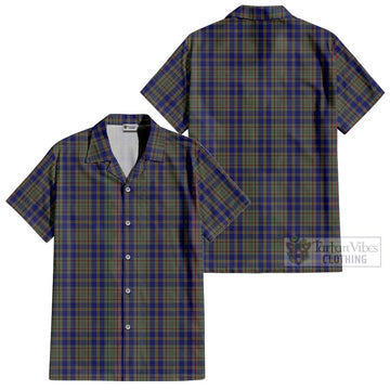 Kildare County Ireland Tartan Cotton Hawaiian Shirt