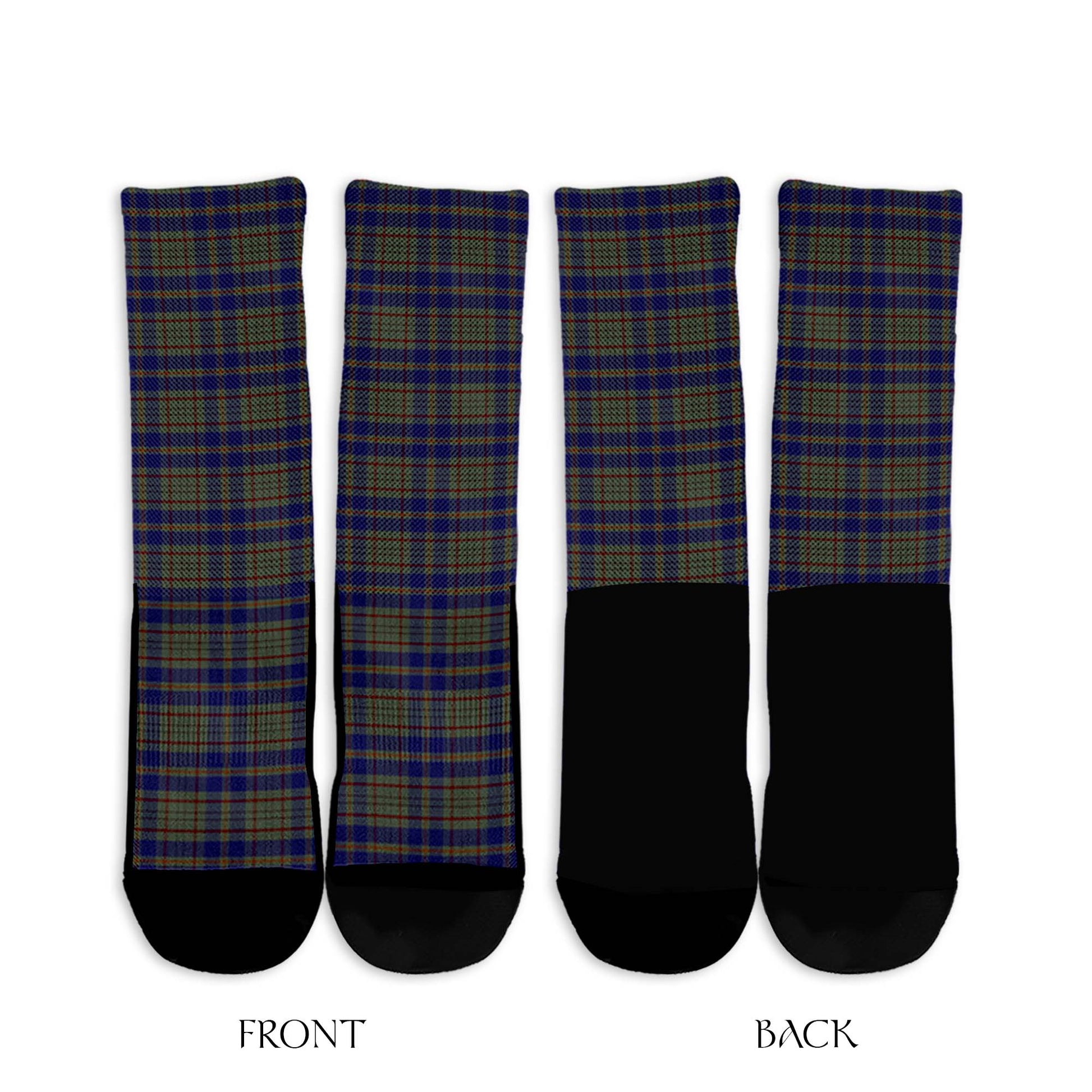 Kildare County Ireland Tartan Crew Socks - Tartan Vibes Clothing