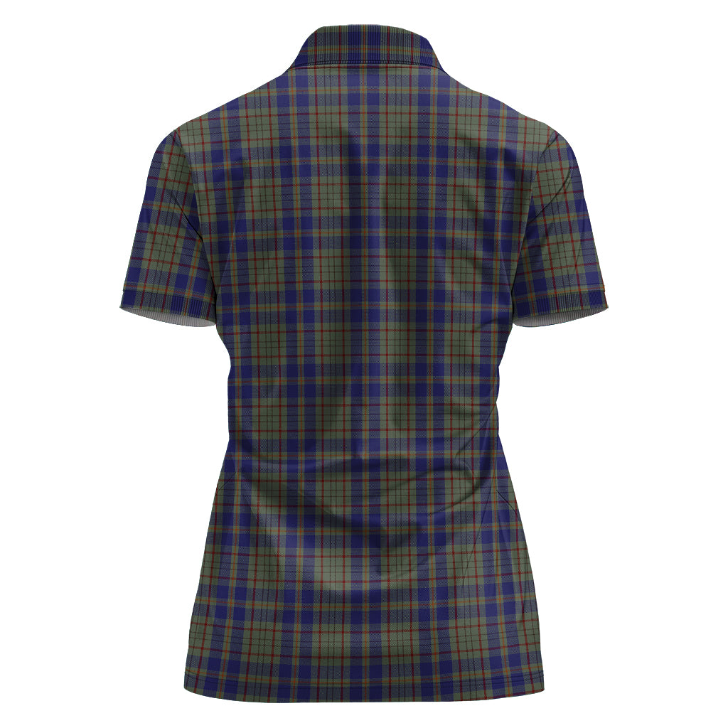kildare-county-ireland-tartan-polo-shirt-for-women