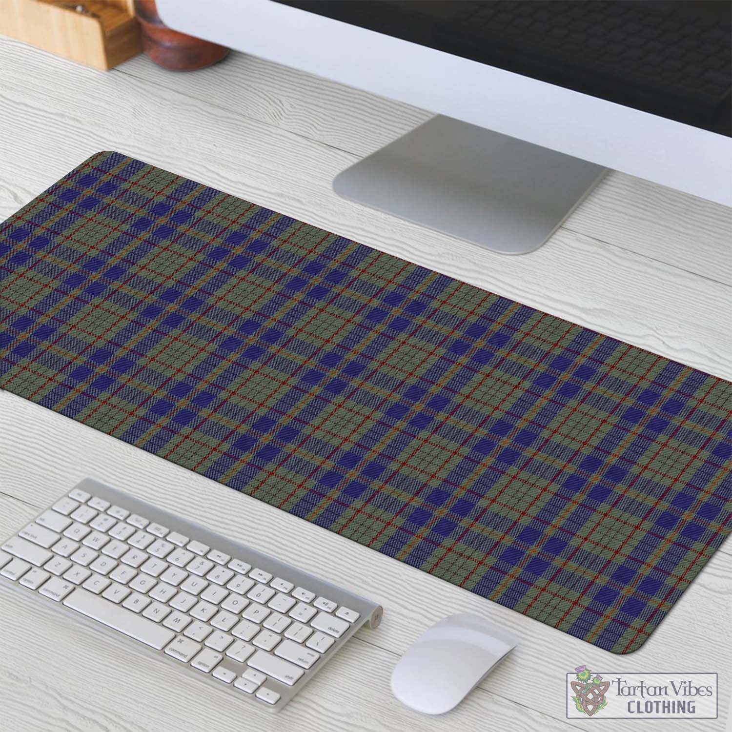 Tartan Vibes Clothing Kildare County Ireland Tartan Mouse Pad