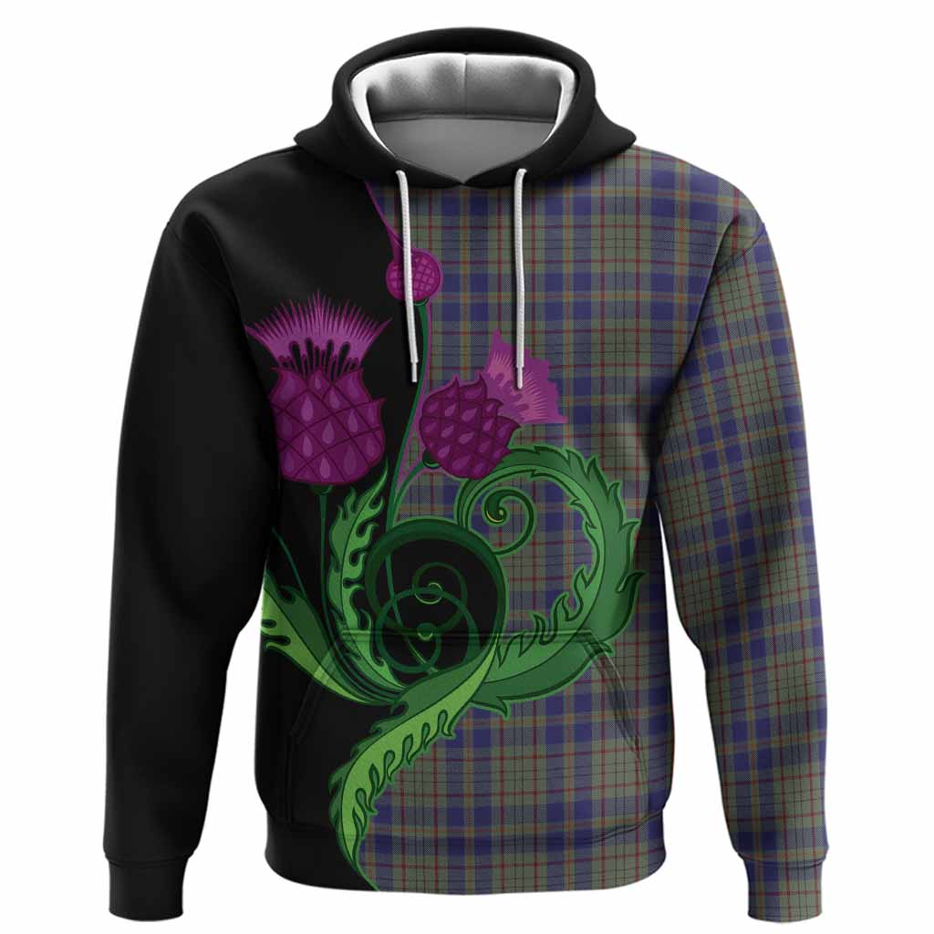 Kildare County Ireland Tartan Hoodie Traditional Scottish Thistle