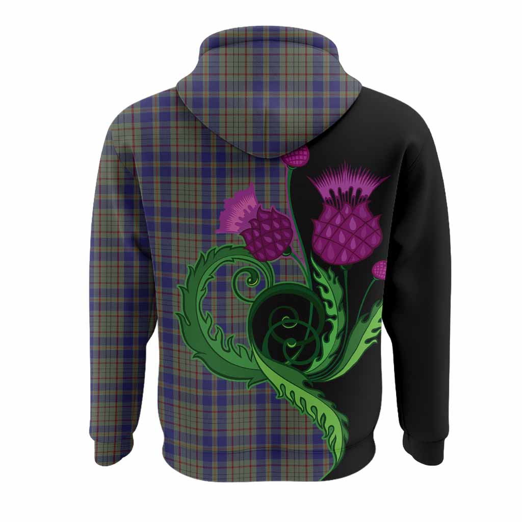 Kildare County Ireland Tartan Hoodie Traditional Scottish Thistle