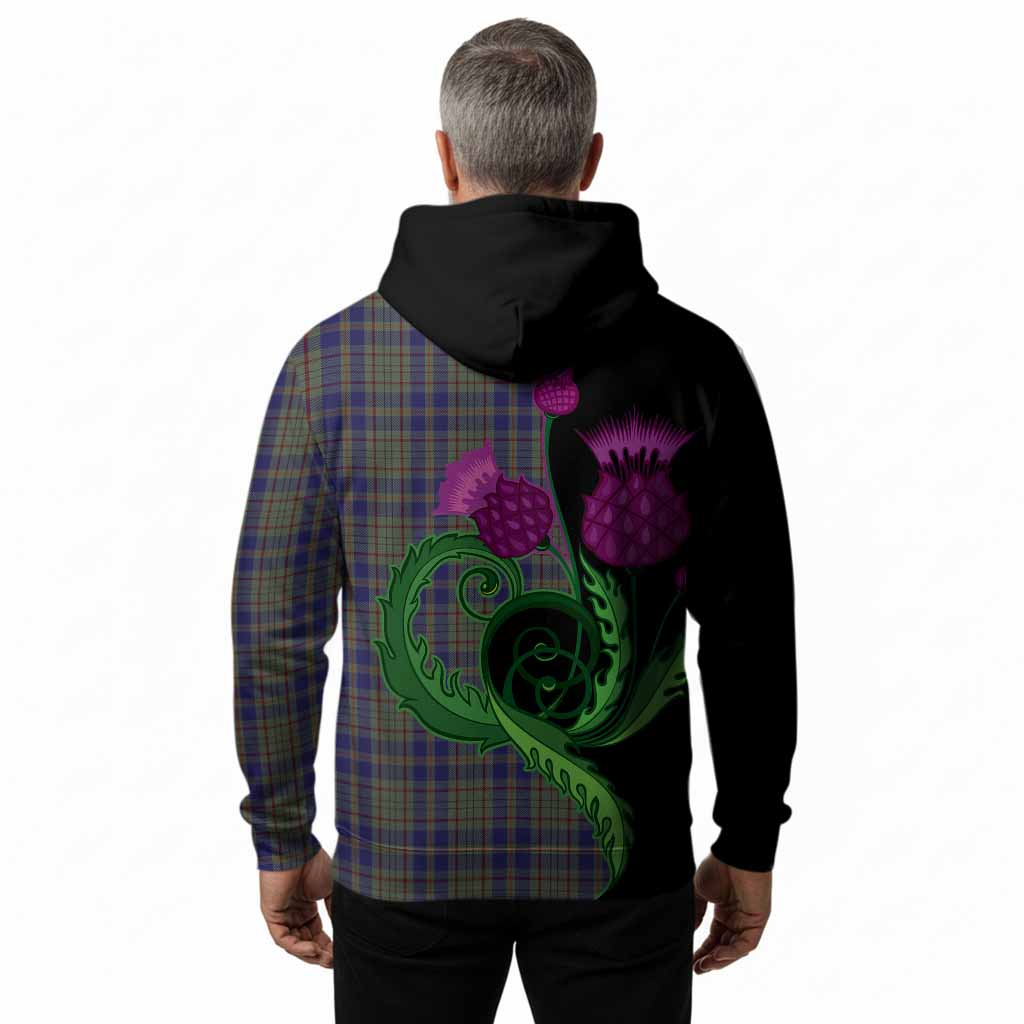 Kildare County Ireland Tartan Hoodie Traditional Scottish Thistle