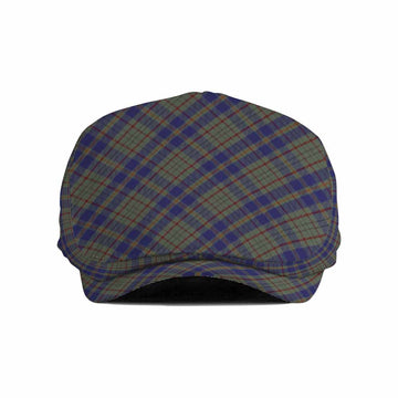 Kildare County Ireland Tartan Flat Cap, Jeff Cap Cross Style
