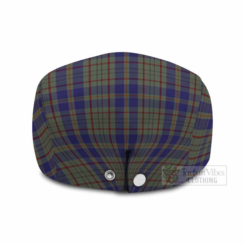 Kildare County Ireland Tartan Jeff Cap, Tartan Flat Cap