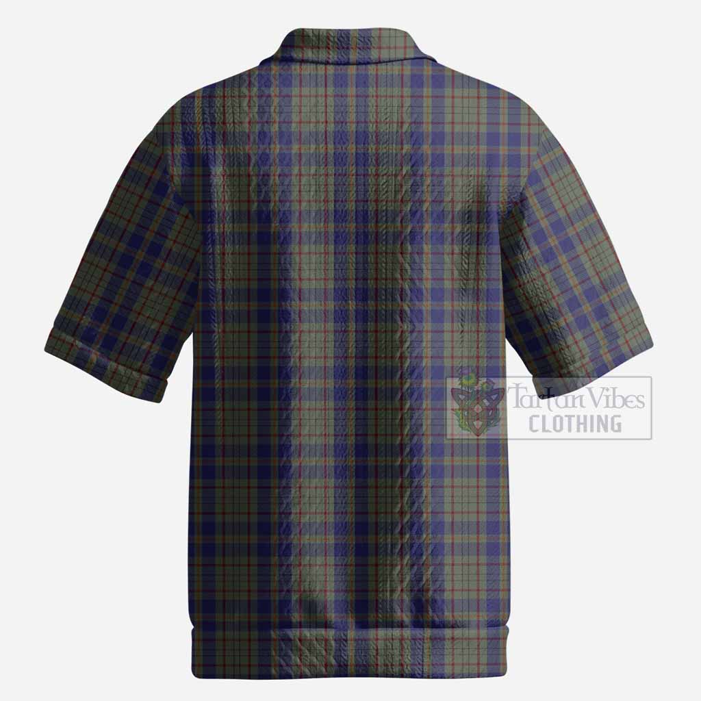 Kildare County Ireland Tartan Men’s Polo Sweater Top