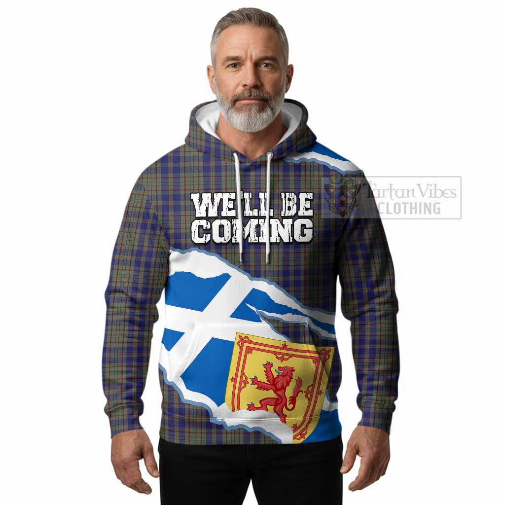 Kildare Scotland Football Tartan Hoodie We'll Be Coming
