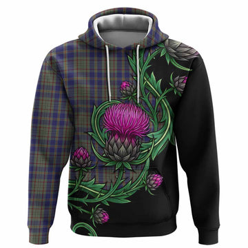 Kildare Tartan Hoodie Resilient Scottish Thistle