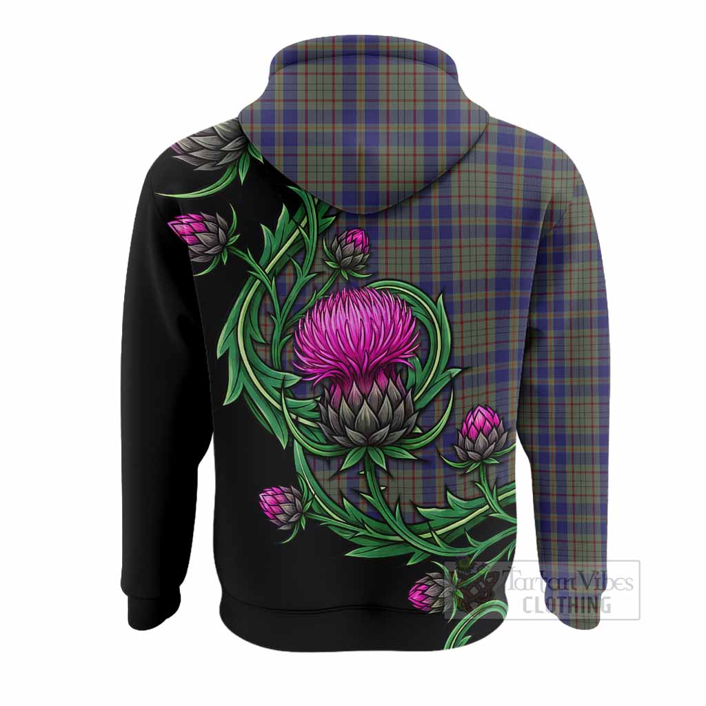 Kildare Tartan Hoodie Resilient Scottish Thistle