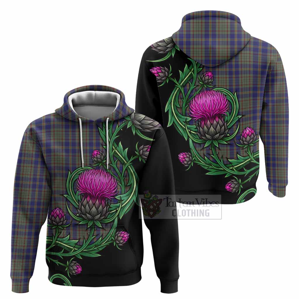 Kildare Tartan Hoodie Resilient Scottish Thistle