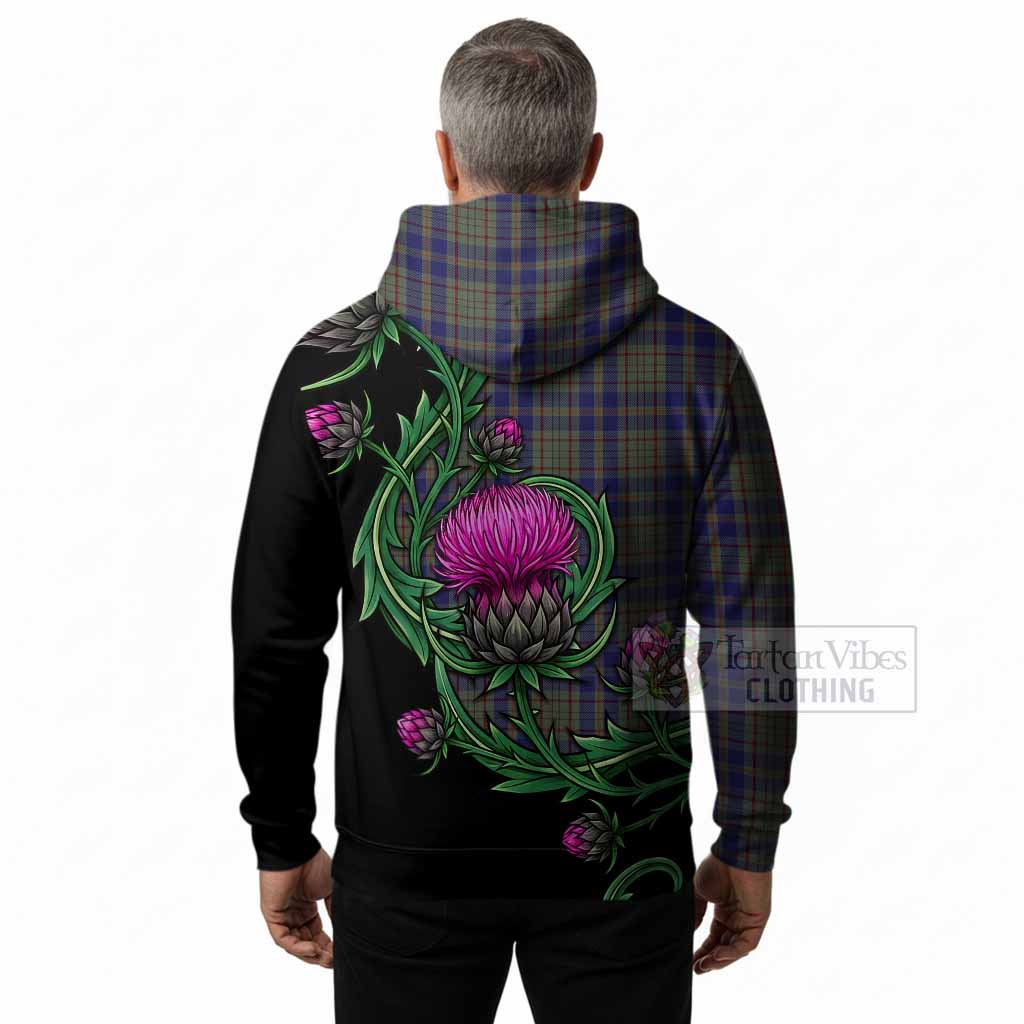 Kildare Tartan Hoodie Resilient Scottish Thistle