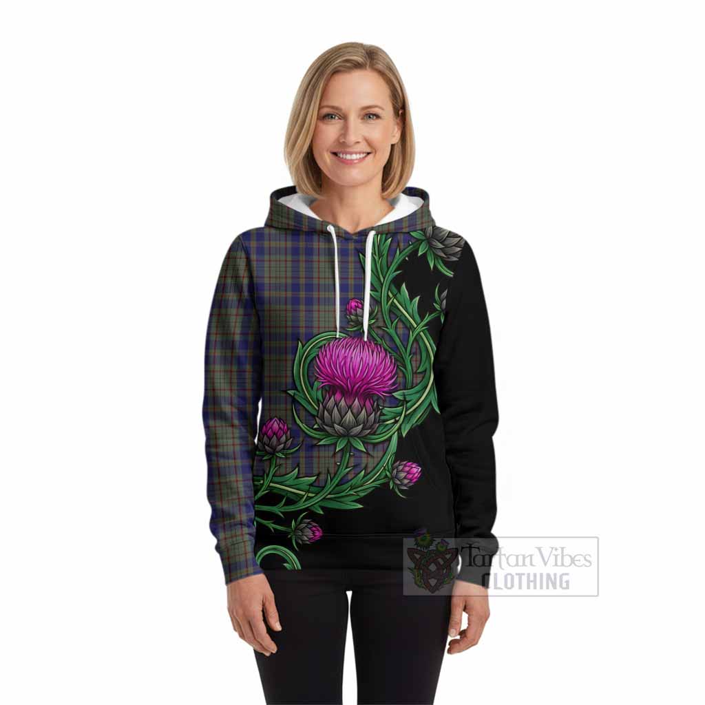 Kildare Tartan Hoodie Resilient Scottish Thistle