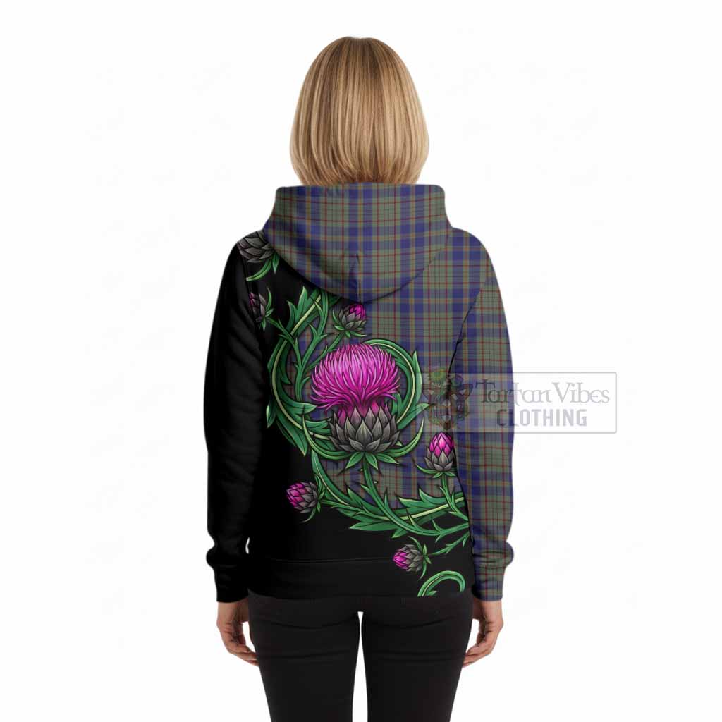 Kildare Tartan Hoodie Resilient Scottish Thistle