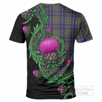 Kildare Tartan T-Shirt Resilient Scottish Thistle