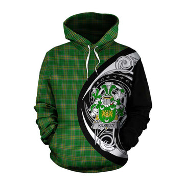 Kilkelly Irish Clan Cotton Hoodie Celtic Circle Style Pullover Hoodie XS - Tartan Vibes Clothing
