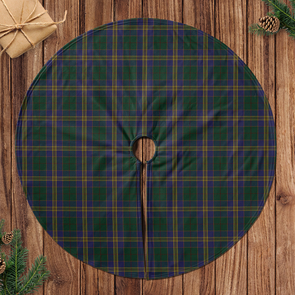 Kilkenny County Ireland Tartan Christmas Tree Skirt 47*47 inch - Tartan Vibes Clothing