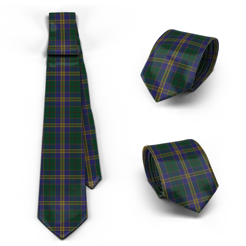 Kilkenny County Ireland Tartan Classic Necktie Necktie One Size - Tartan Vibes Clothing