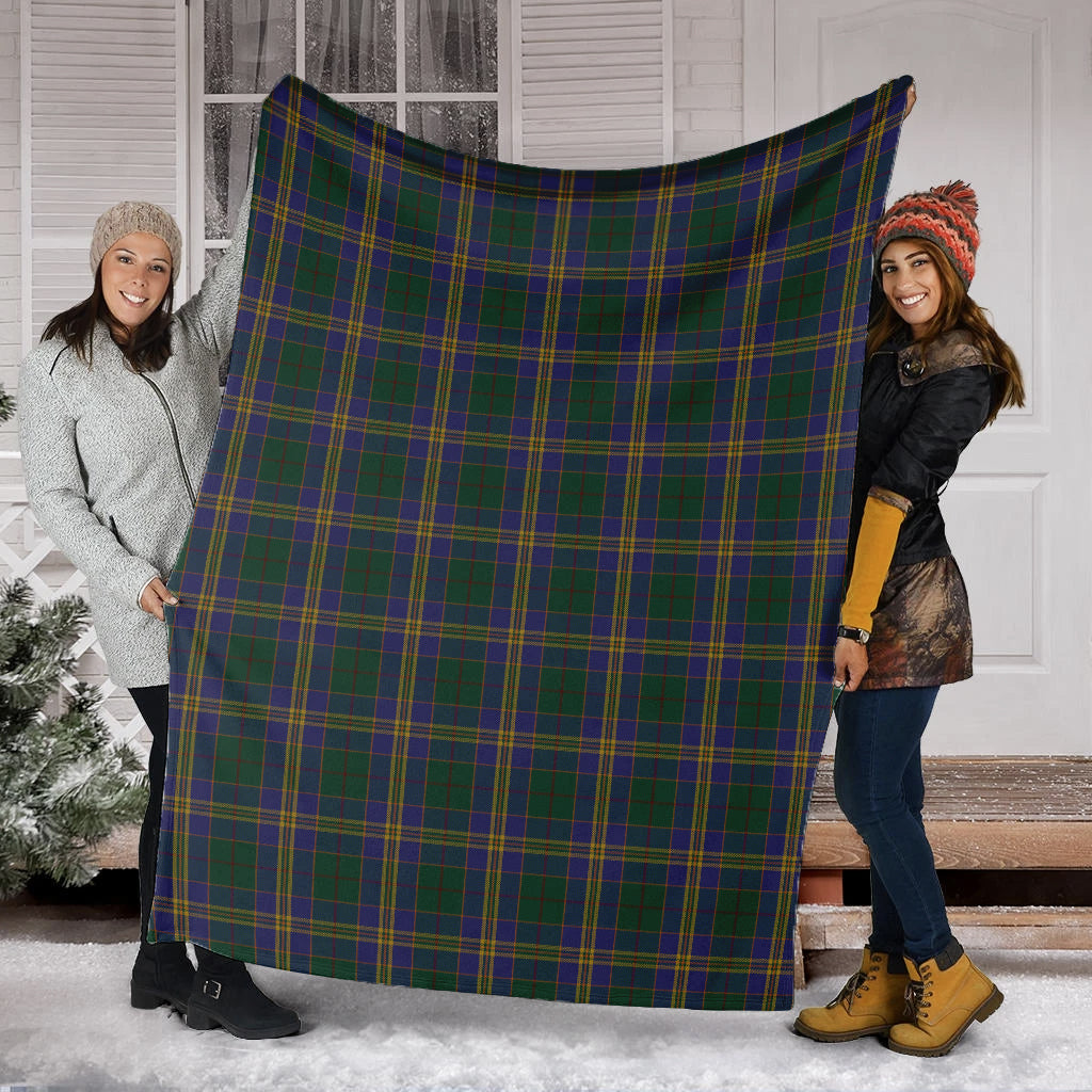 Kilkenny County Ireland Tartan Blanket - Tartan Vibes Clothing