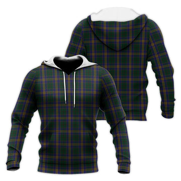 Kilkenny County Ireland Tartan Knitted Hoodie