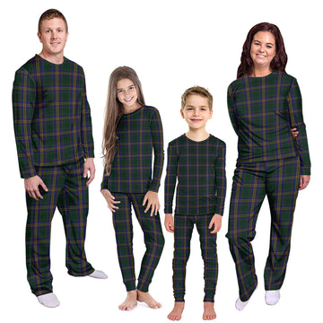 Kilkenny County Ireland Tartan Pajamas Family Set