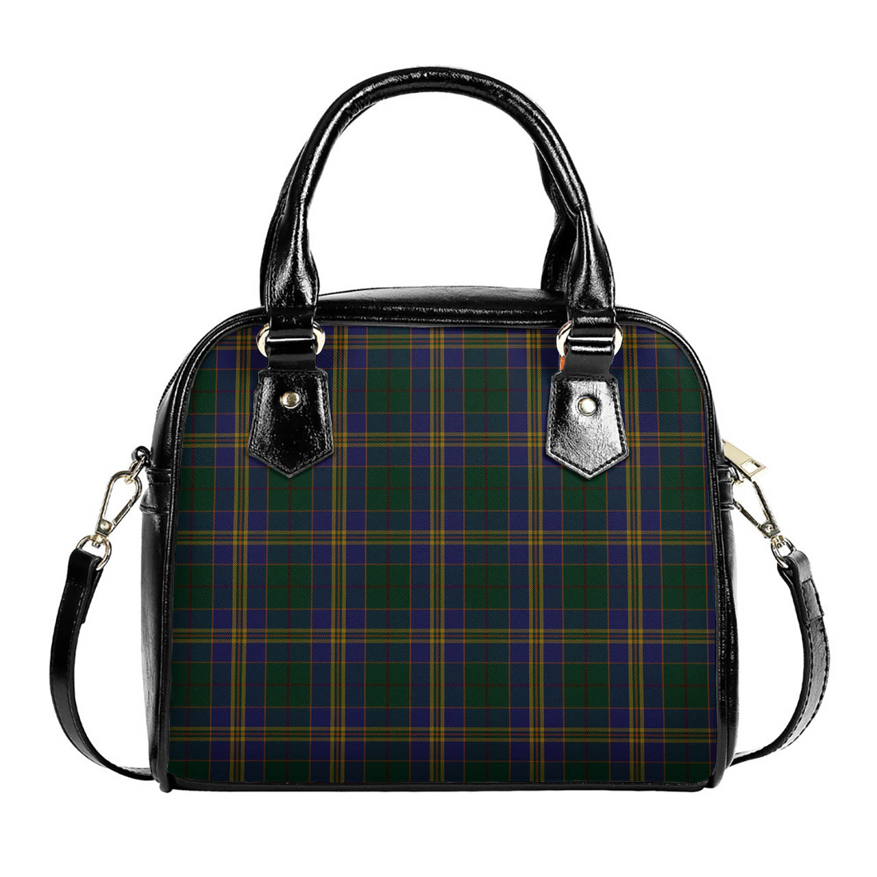 Kilkenny County Ireland Tartan Shoulder Handbags One Size 6*25*22 cm - Tartanvibesclothing