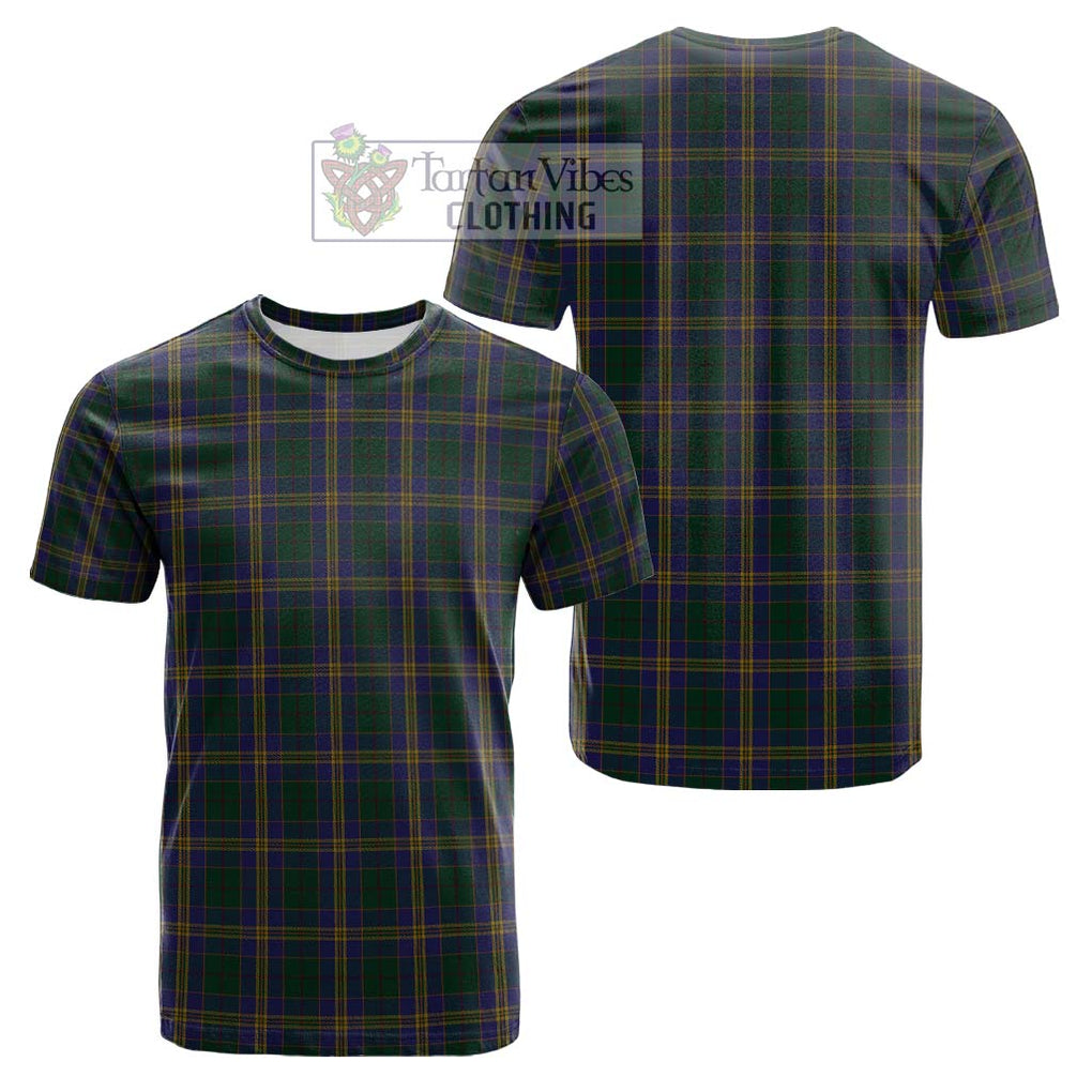 Kilkenny County Ireland Tartan Cotton T-Shirt - Tartan Vibes Clothing