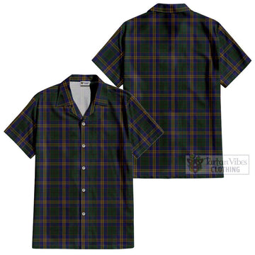 Kilkenny County Ireland Tartan Cotton Hawaiian Shirt