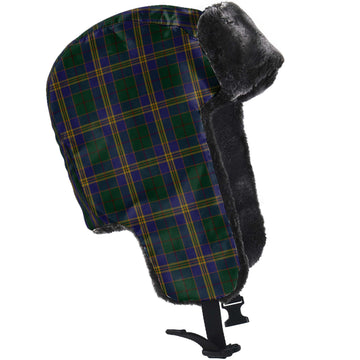 Kilkenny County Ireland Tartan Winter Trapper Hat