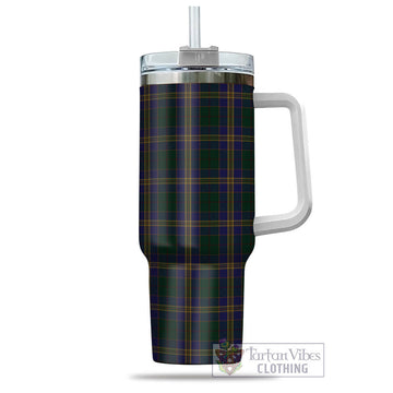 Kilkenny County Ireland Tartan Tumbler with Handle