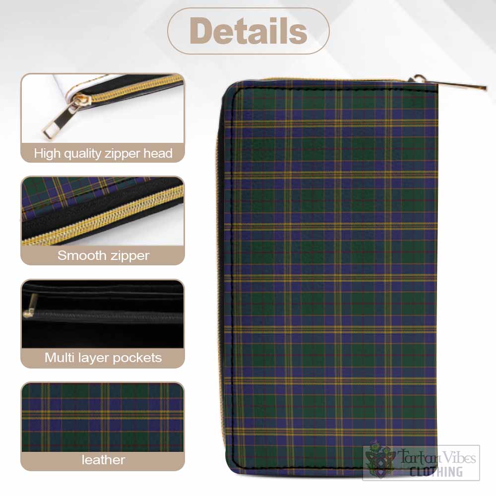 Tartan Vibes Clothing Kilkenny County Ireland Tartan Women's Leather Wallet